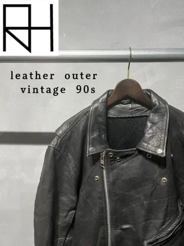 [ 구제 ] 노브랜드 00s 가죽 자켓