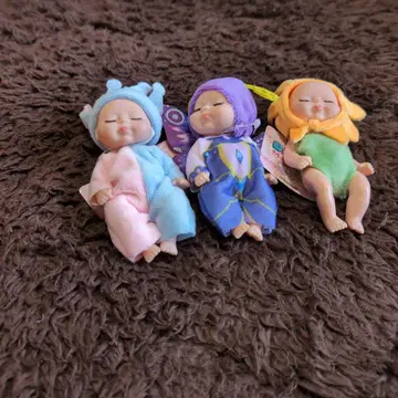 아기 인형 3체 세트