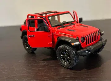 Jeep Wrangler 미니카 레드