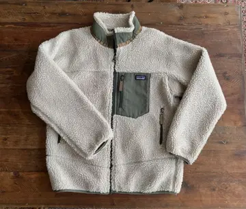 patagonia 플리스 자켓 아이보리