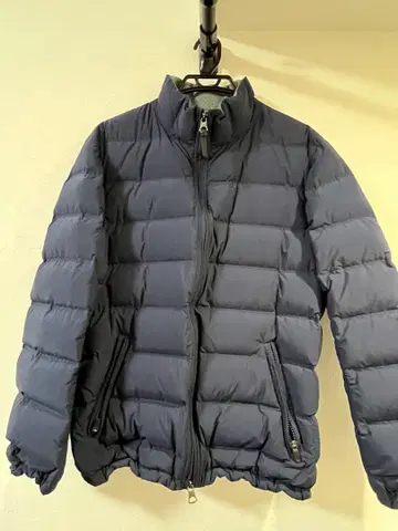 AIGLE 네이비 다운 자켓