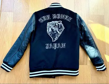 THE BONEZ 바시티 자켓 블랙 사이즈 S