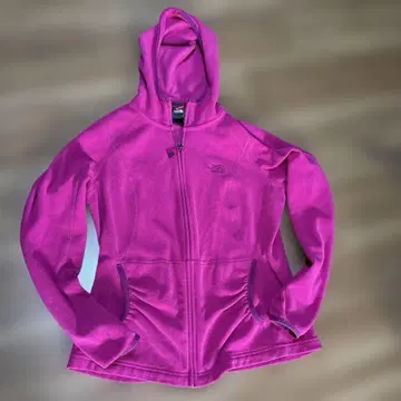 THE NORTH FACE 풀 집업 후드티 핑크