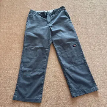 Dickies 그레이 워크 팬츠 포켓 부착