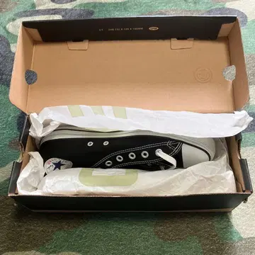 새상품 미사용품 CONVERSE ALL STAR HI 블랙 28cm