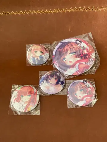 루비님 캔뱃지 5개 세트