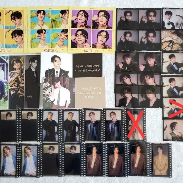 하이라이트 앨범 구성품/엽서/접지포스터/포토필름