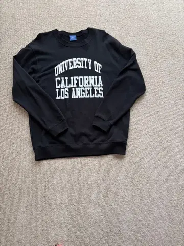 UCLA 블랙 맨투맨 트레이닝복 사이즈 F