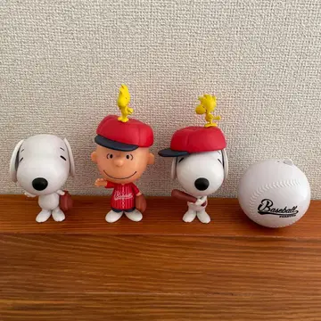 가챠 PEANUTS 6 스누피 피규어 세트