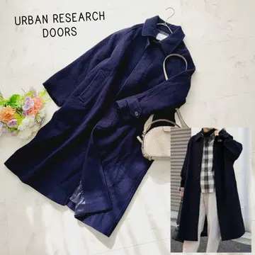 발마칸 코트 / 어반 리서치 도어즈 * 네이비 롱 코트