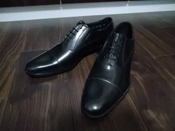 새상품 REGAL 남성용 가죽 신발 블랙 사이즈 26cm