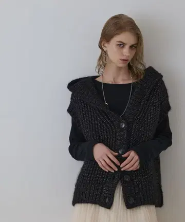 라메 니트 베스트