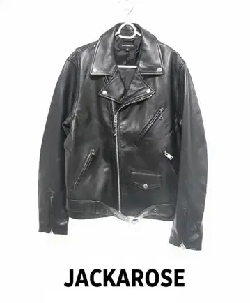JACKROSE 잭로즈 새상품 남성용 가죽 라이더 자켓 4