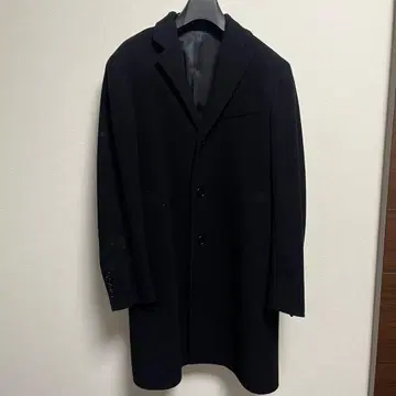 DESIGNWORKS 디자인웍스 울 롱 코트 48 블랙