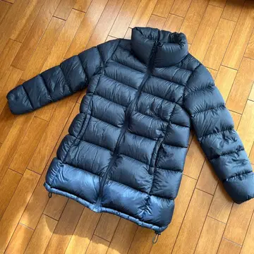 여성용 다운 코트 네이비