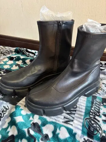 LOWRYS FARM 스니커즈 부츠 블랙 L