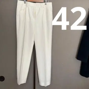 theory luxe 아이보리 슬랙스 042