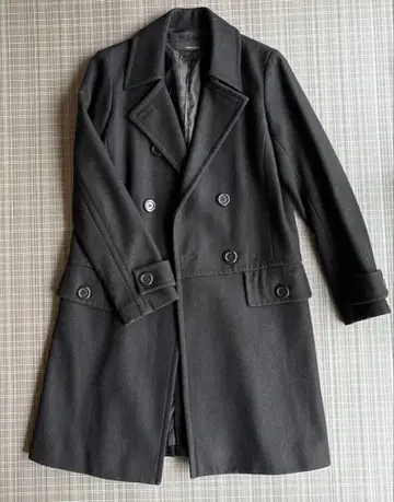 PAGEBOY 울 혼방 롱 코트 M