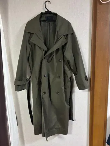 트렌치코트 그린 ATELIER SAB MEN 미사용 새상품 M ASM
