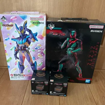 가면라이더 복권 피규어 세트