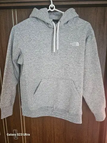 THE NORTH FACE 그레이 후드티