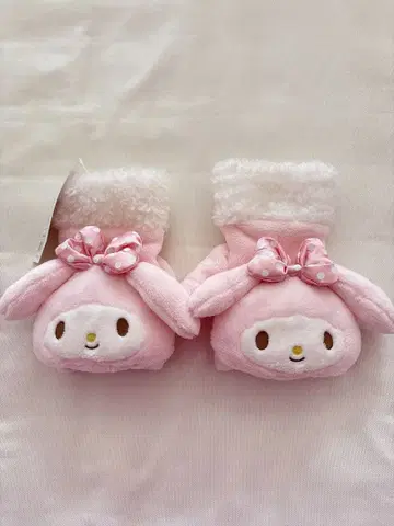 마이멜로디 마이멜로 성인 2way 장갑 페이스 리본