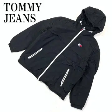LA8739 타미힐피거 청바지 나일론 자켓 후드티 폴리에스테르 L