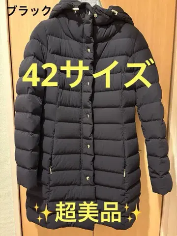 CAPEHORN 후드 부착 다운 자켓 42 사이즈 블랙