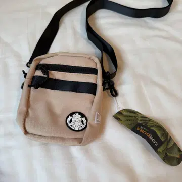 ( 세일 중!!! ) 스타벅스 뉴에라 숄더 크로스백 베이지
