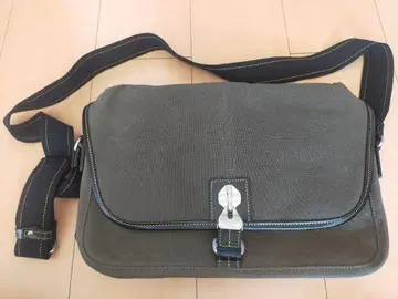 [ 새상품 최상급 ] 토요오카 카반 직캔버스 숄더백 L숄더