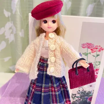 블라우스 스웨터 or 가디건 스커트 모자 하이힐 백2