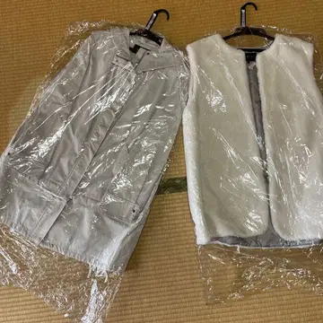 인디비 INDIVI 코트 베이지 이너 세트