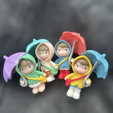 피규어 4체 세트