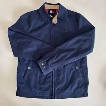 타미힐피거 남성용 블루종 안감 부착