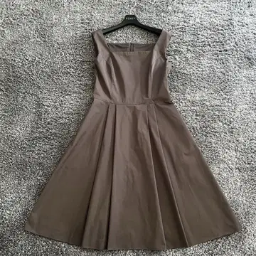 FOXEY NY 42 코코아 브라운 그로그랭 원피스