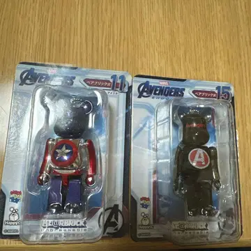 어벤져스 AVENGERS 제일복권 베어브릭상 2종