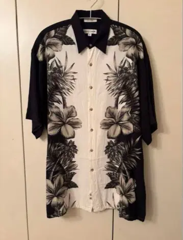 pierre cardin 레이온 반팔 셔츠 사이즈 M