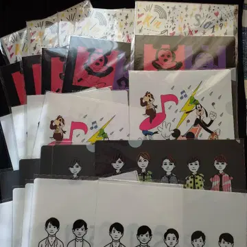 아라시 [ 아라시를 여행하는 전시회 ] 클리어 파일 5종 x 25매