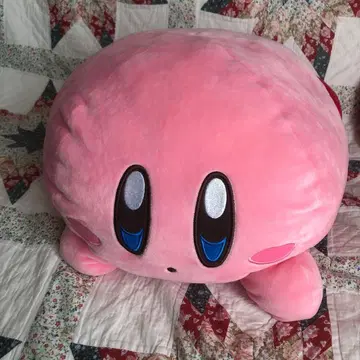 커비 만지면 쫄깃쫄깃 BIG 봉제 인형