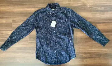 [미사용 새상품] steven alan 긴팔 셔츠 네이비 남성용 S