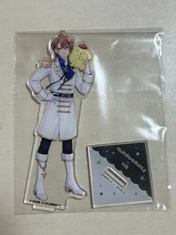 컬러풀 피치 카라피치 우리 아크릴 스탠드 산리오 콜라보