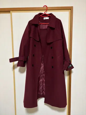 스텔라 도쿄 롱 코트 보르도