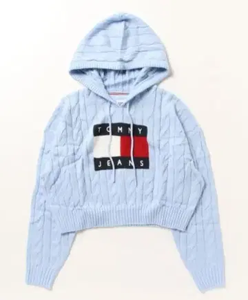 센터 플래그 케이블 후드티 / 타미힐피거 진스 (TOMMY JEANS)
