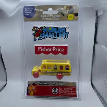 월드 스몰레스트 피셔프라이스 스쿨버스