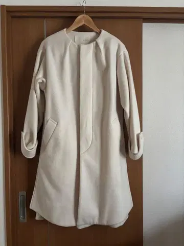 qualite 노카라 롱 코트