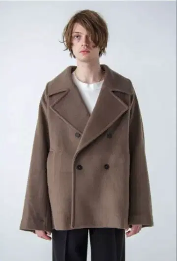 VICTIM 빅팀 빅 실루엣 피 코트 VTM-21-C-130