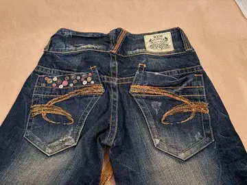 미사용품 RED PEPPER 레드페퍼 플레어 데님 24인치