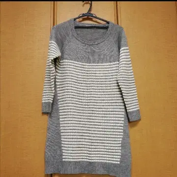 쇼콜라피네 로브의 니트 원피스!