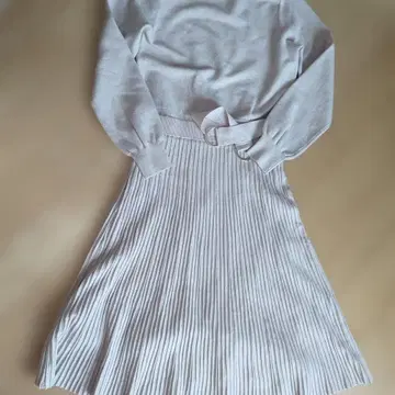 PROPORTION BODY DRESSING 니트 원피스 40 새상품급