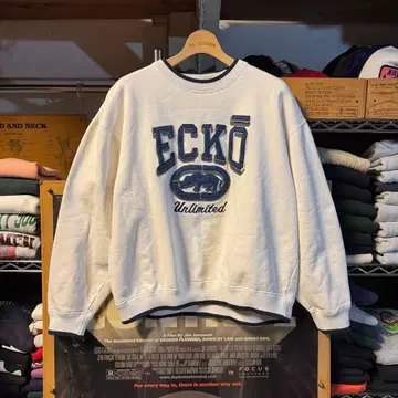 Y2K 00년대 ECKO UNLTD 에코 언리미티드 크롭 맨투맨